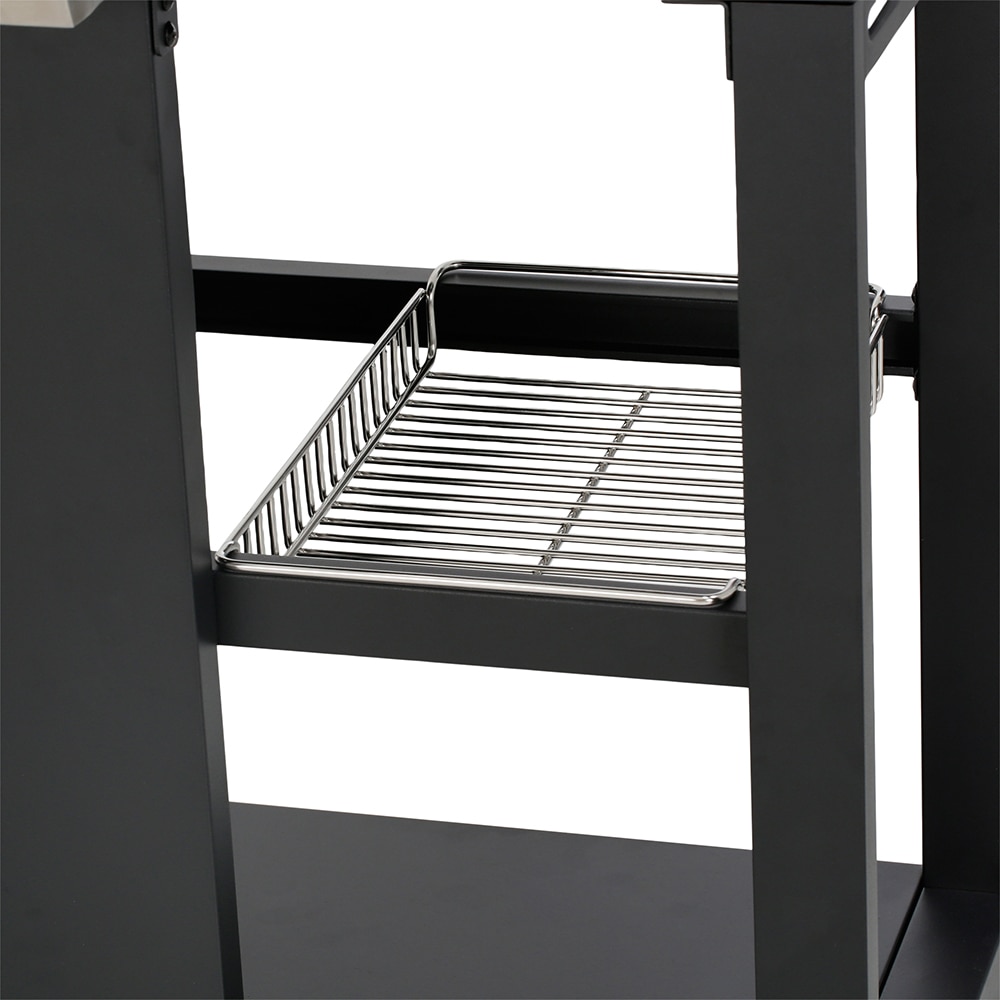 Gratar gaz GOODHOME BBQ , 4 role, negru