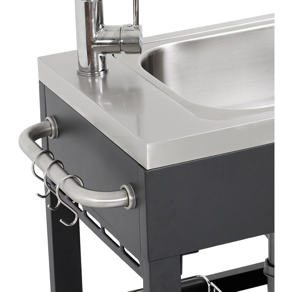 Gratar gaz GOODHOME BBQ , 4 role, negru