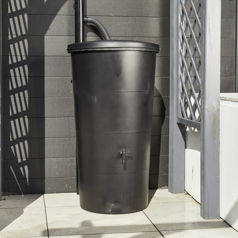 Rezervor apa pluviala, antracit, 200 L