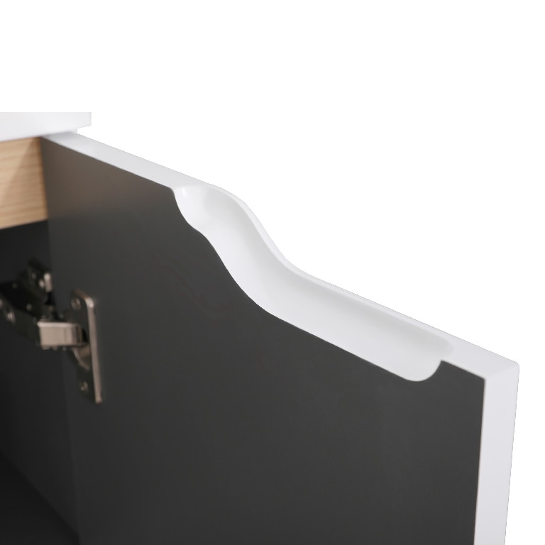 Dulap baie Tolima, suspendat, 30 x 30 x 120 cm, alb