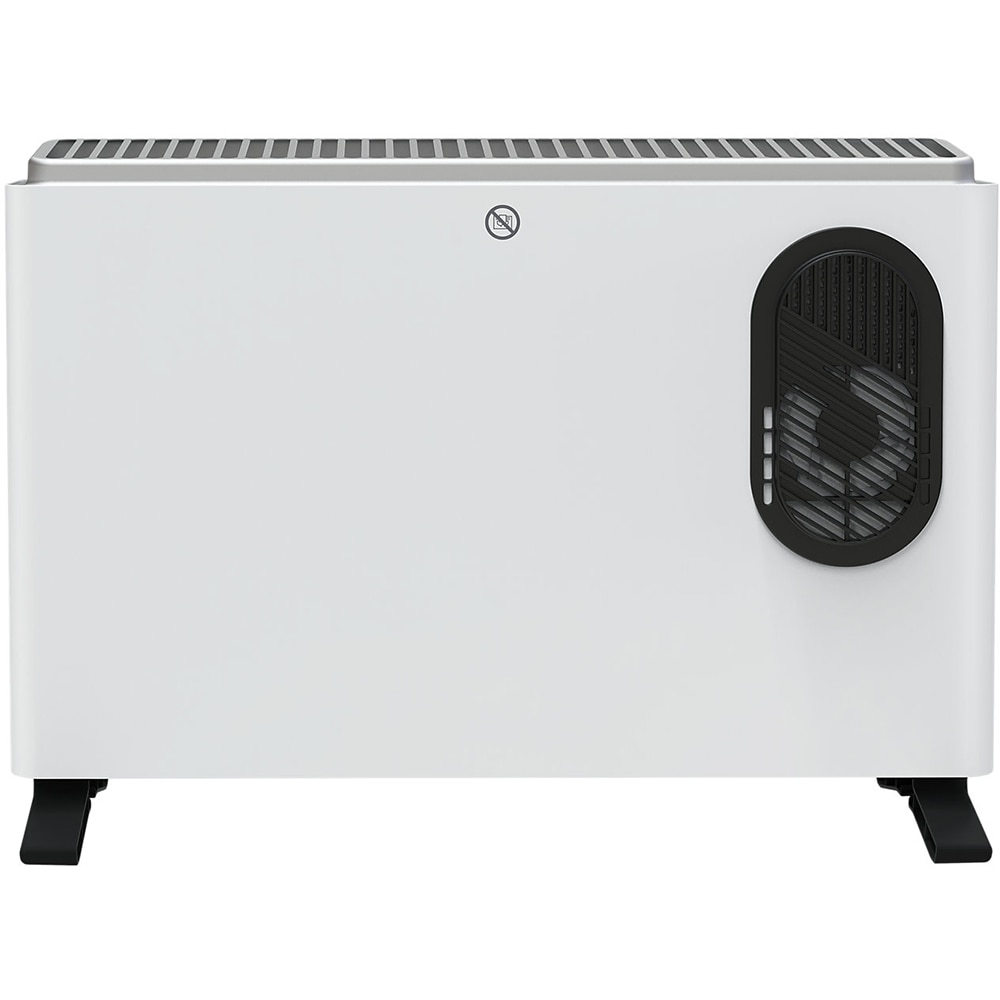 Convector turbo GoodHome Turbo GH NDK20-24AF, 2000W, termostat, ventilator, alb