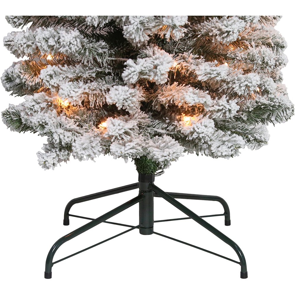 Brad artificial de Craciun Olan, 183 cm, PVC, verde