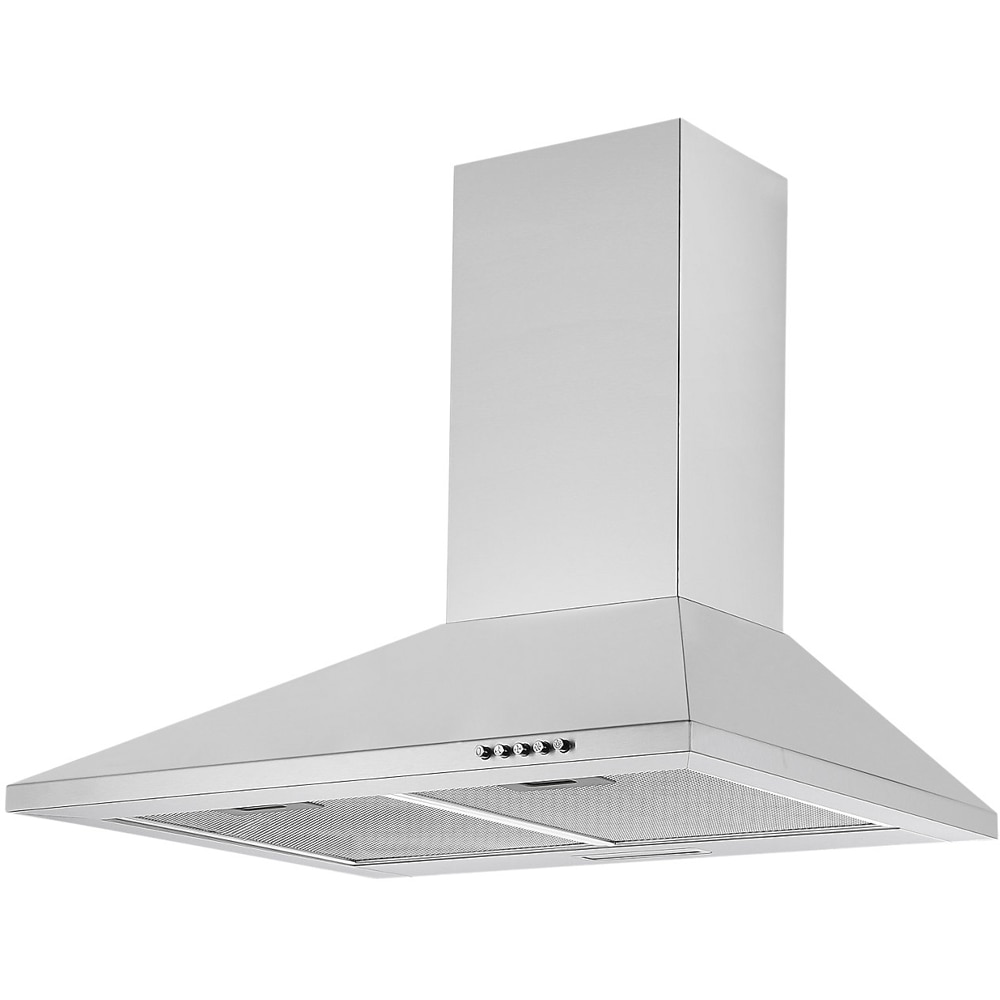 Hota decorativa NNCHHS60EU, 1 motor, 411 m3/h, 60 cm, argintiu