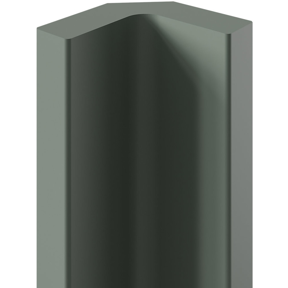 Element colt bucatarie GOODHOME Ashmead, 5.9 x 71.5 cm, verde mat