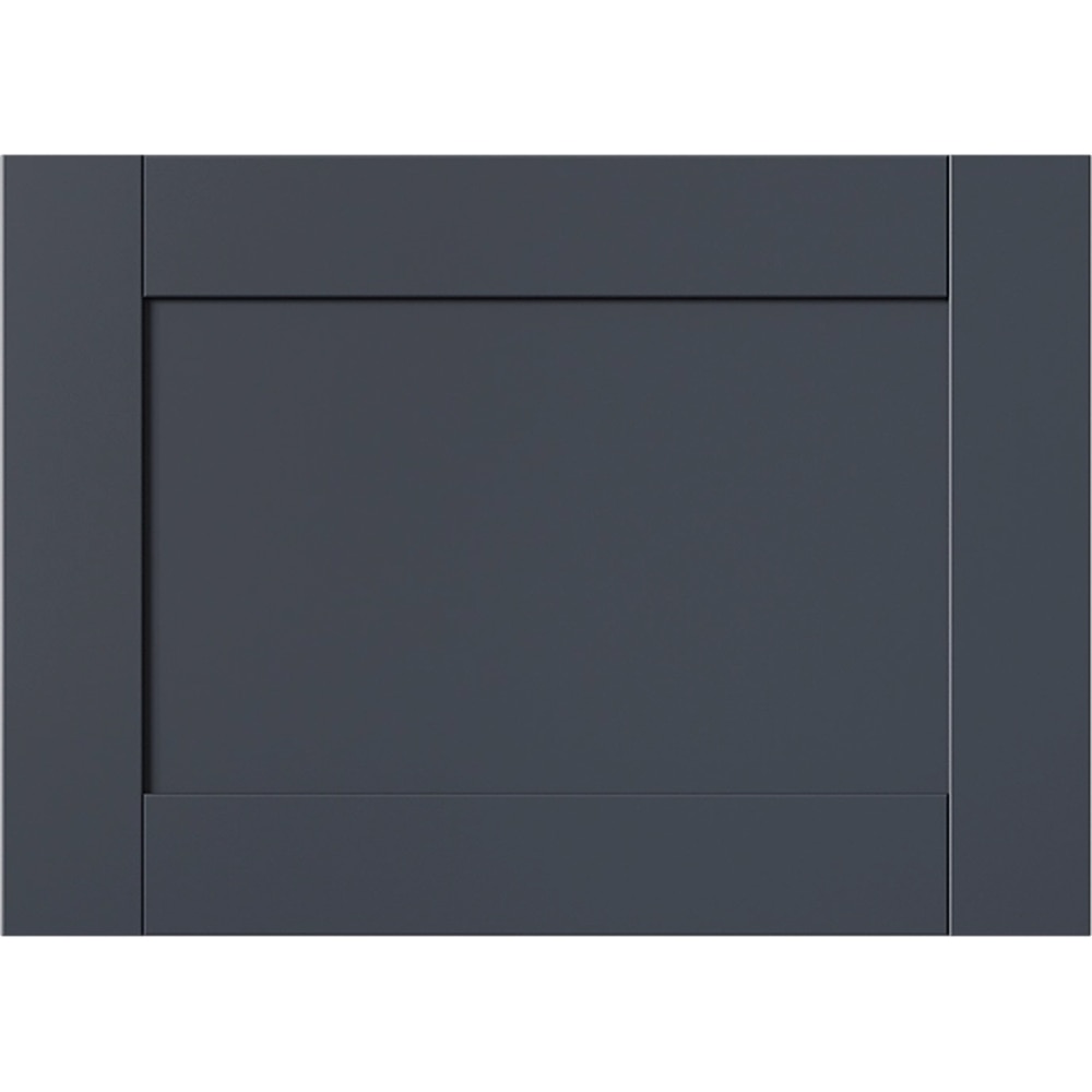 Front usa sertar GOODHOME Ashmead, 49.7 x 35.6 cm, albastru mat