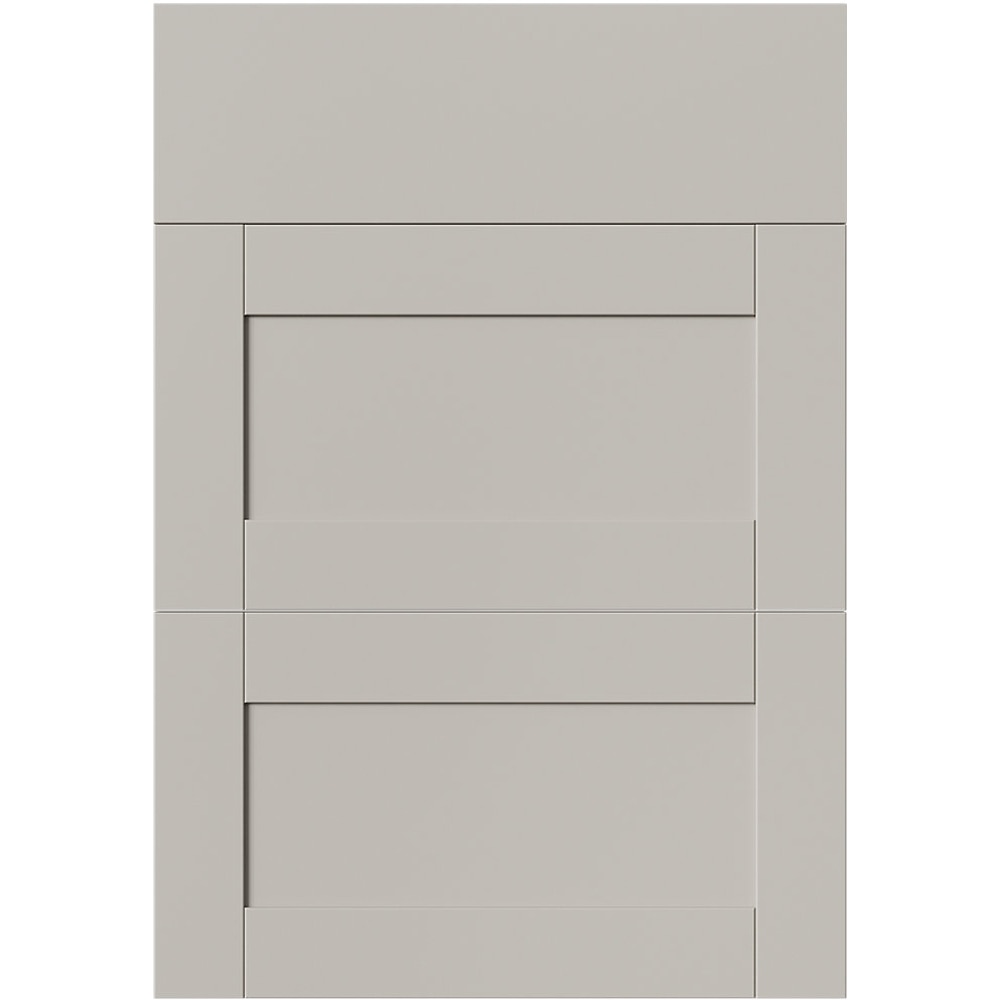 Front usa sertar GOODHOME Ashmead, 49.7 x 71.5 cm, bej mat