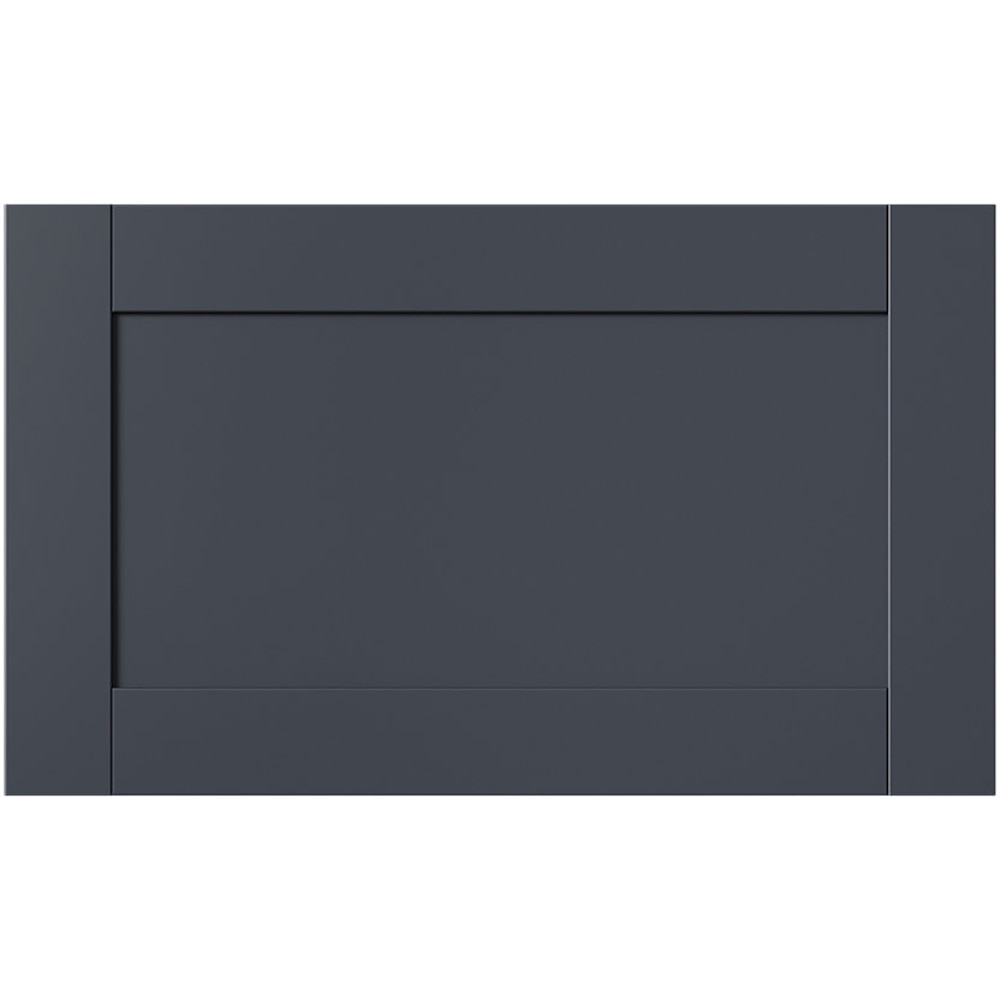 Front usa sertar GOODHOME Ashmead, 59.7 x 35.6 cm, albastru mat