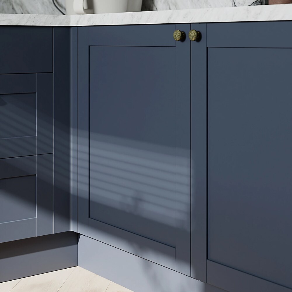 Panou lateral GOODHOME Ashmead, 59 x 87 cm, albastru mat