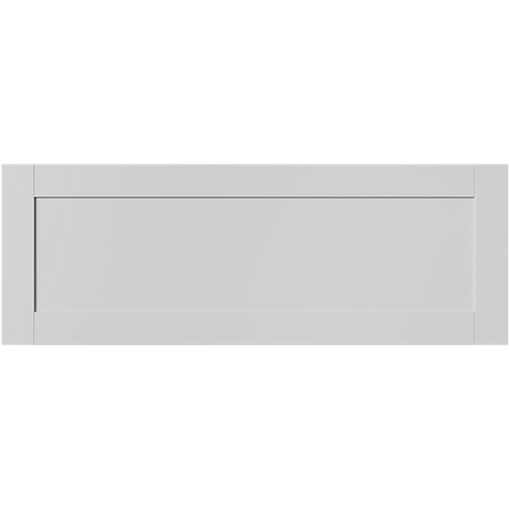 Front usa sertar GOODHOME Ashmead, 39.7 x 35.6 cm, gri mat