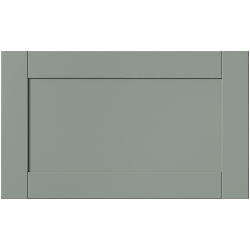 Front usa sertar GOODHOME Ashmead, 59.7 x 35.6 cm, verde mat