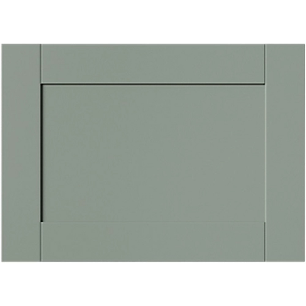 Front usa sertar GOODHOME Ashmead, 49.7 x 35.6 cm, verde mat