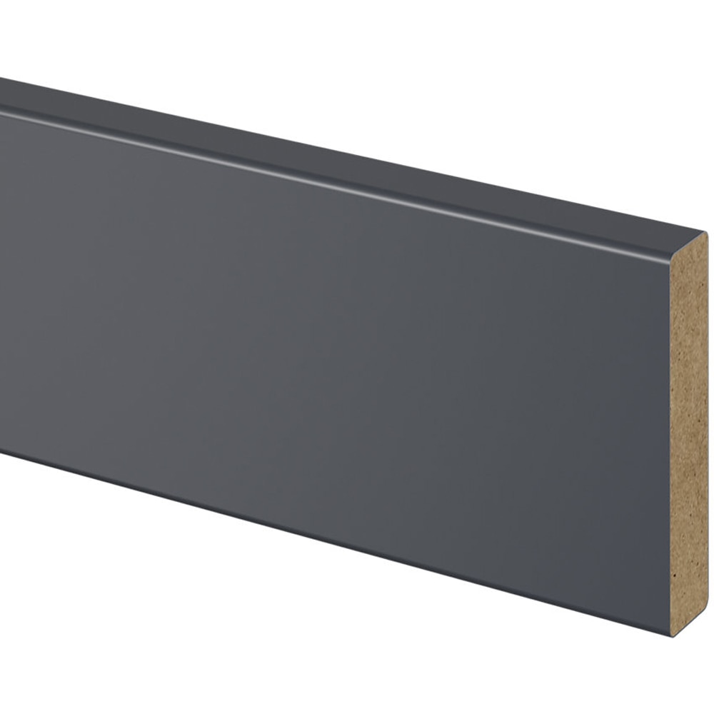 Cornisa bucatarie GOODHOME Ashmead, 240 x 1.6 cm, albastru mat