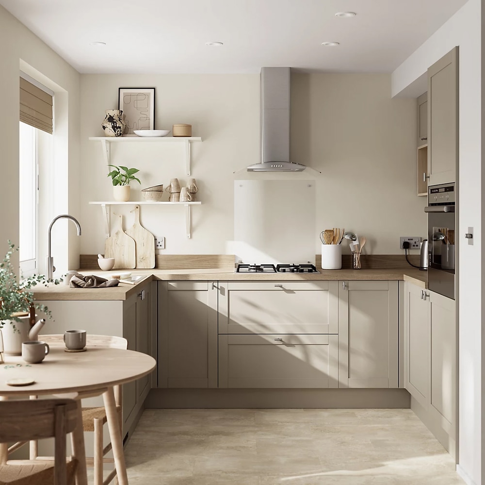 Front usa GOODHOME Ashmead, 39.7 x 71.5 cm, bej mat