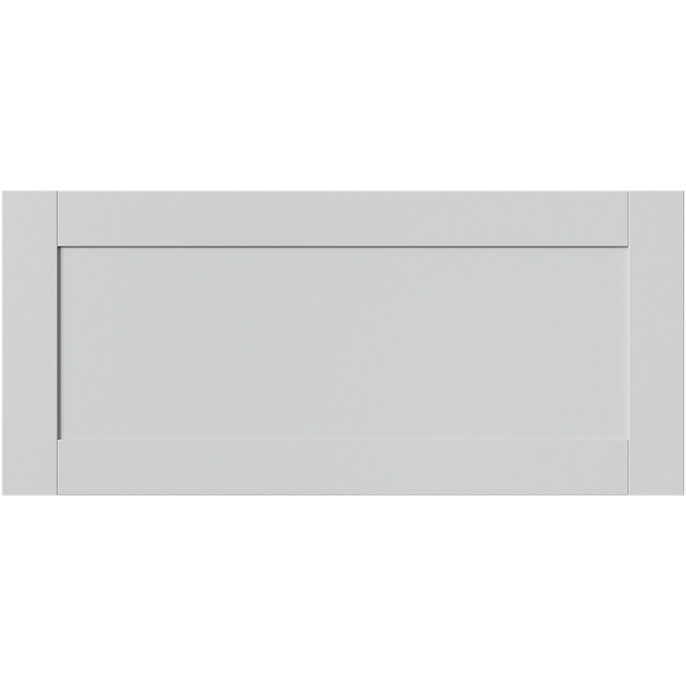 Front usa sertar GOODHOME Ashmead, 79.7 x 35.6 cm, gri mat