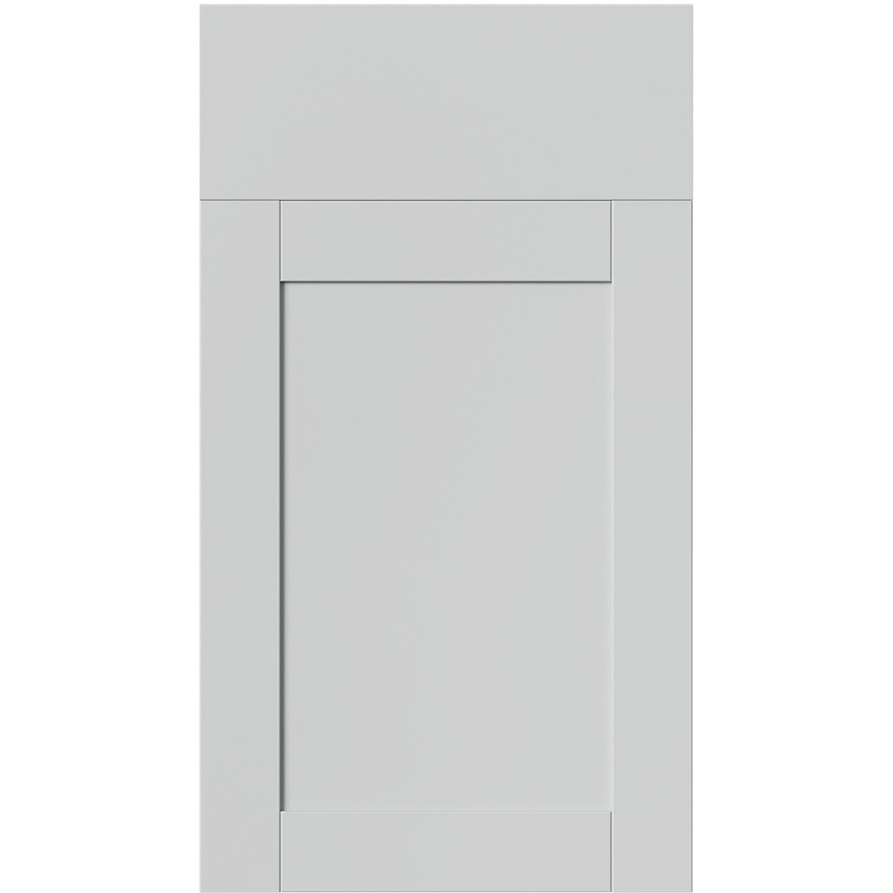 Front usa sertar GOODHOME Ashmead, 39.7 x 71.5 cm, gri mat