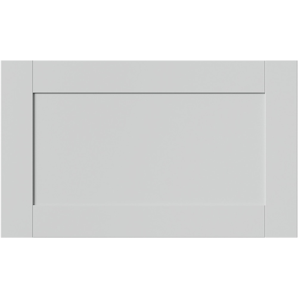 Front usa sertar GOODHOME Ashmead, 59.7 x 35.6 cm, gri mat