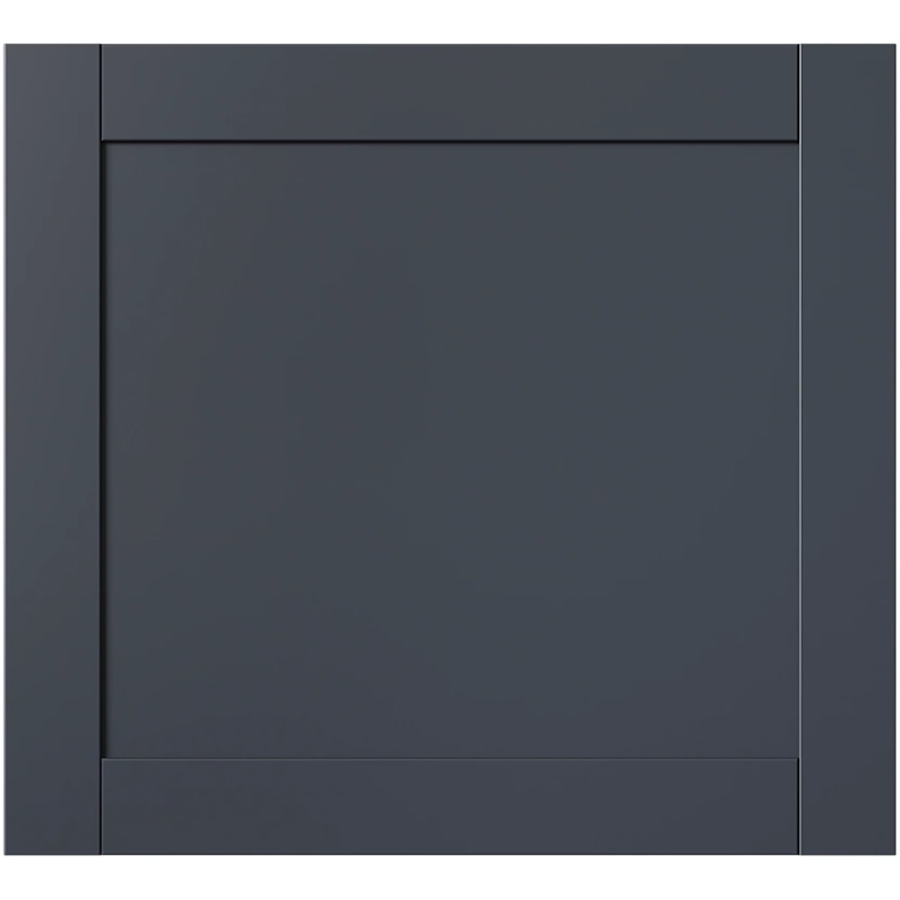 Front usa GOODHOME Ashmead, 59.7 x 54.3 cm, albastru mat