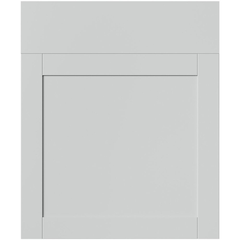 Front usa sertar GOODHOME Ashmead, 59.7 x 71.5 cm, gri mat