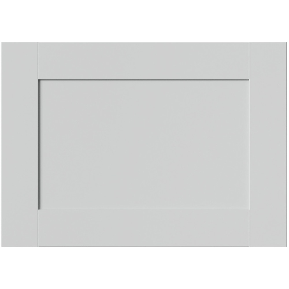 Front usa sertar GOODHOME Ashmead, 49.7 x 35.6 cm, gri mat