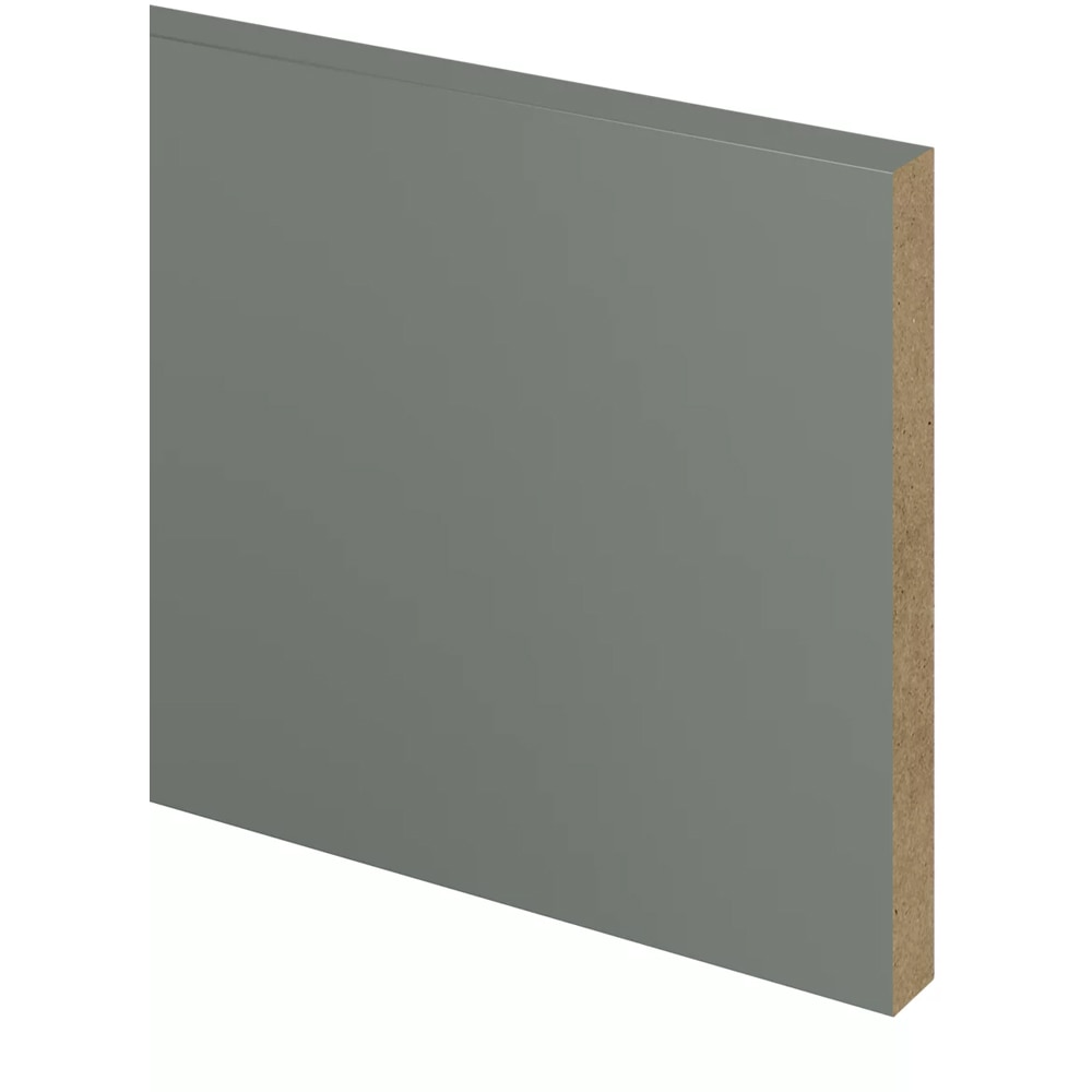 Plinta bucatarie GOODHOME Ashmead, 240 x 1.6 cm, verde mat