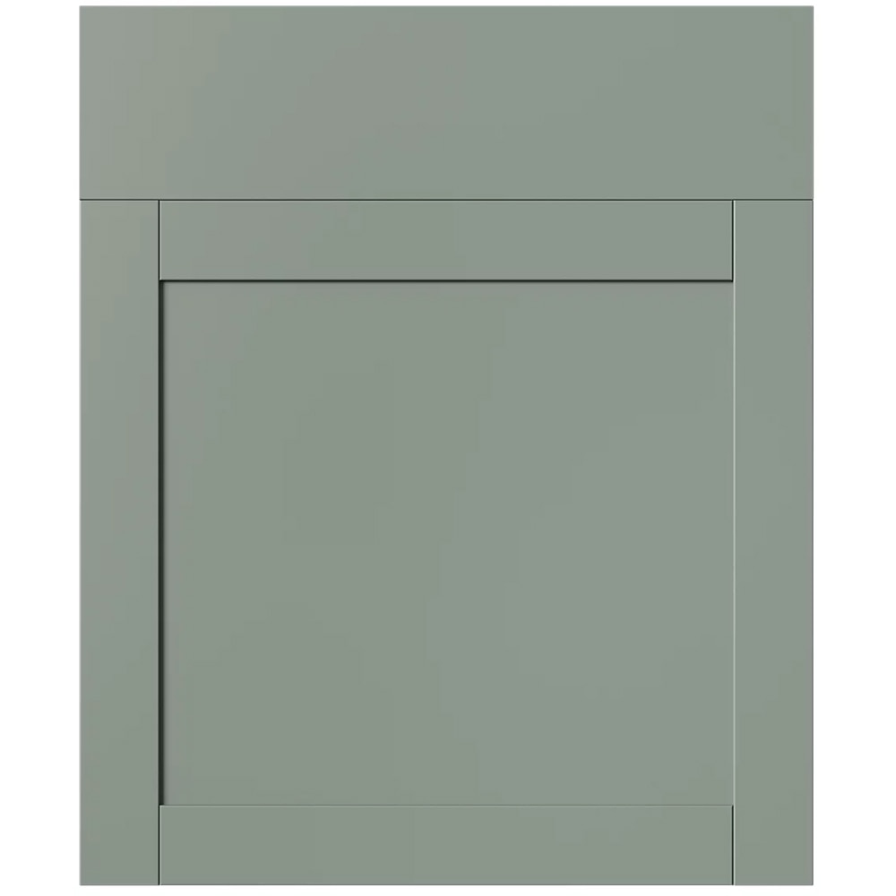 Front usa sertar GOODHOME Ashmead, 59.7 x 71.5 cm, verde mat