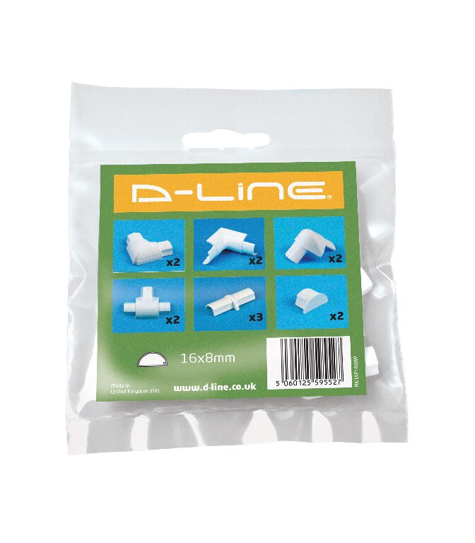 Set mixt accesorii fixare canal  D-Line