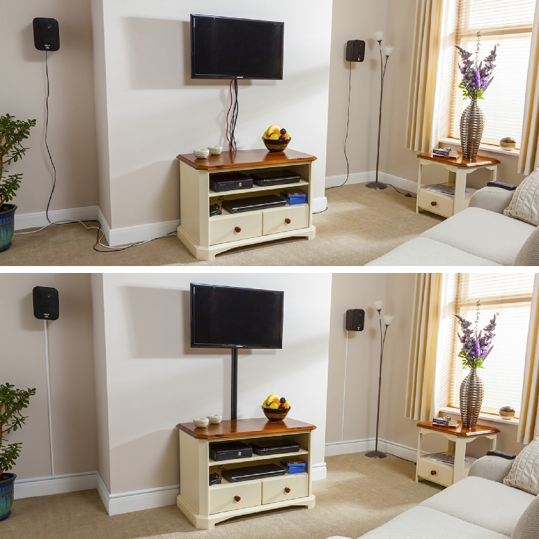 Canal semirotund autoadeziv, 1000 x 30 x 15 mm