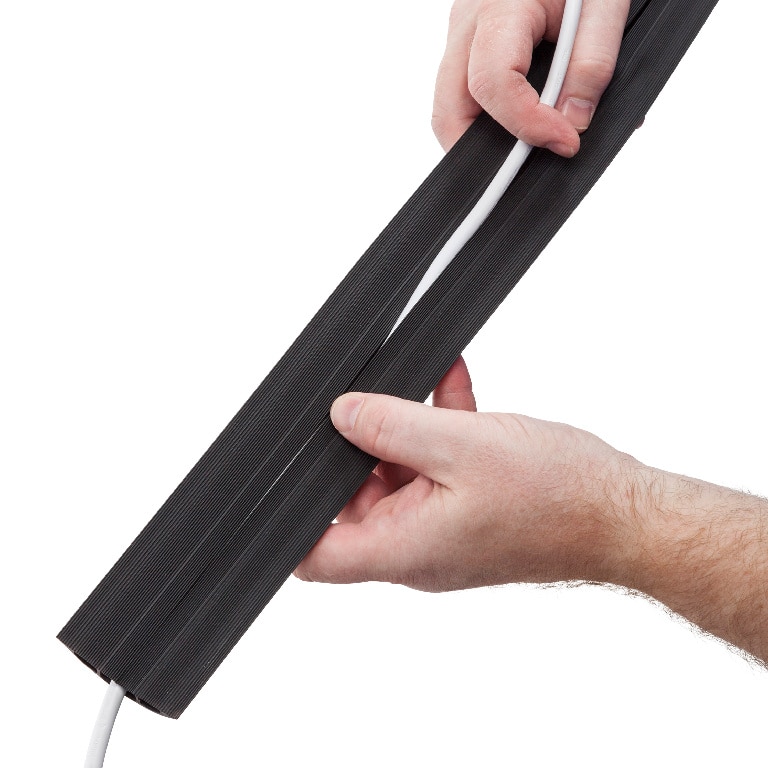 Canal cablu pentru podea, 1800 x 60 x 12 mm  D-Line