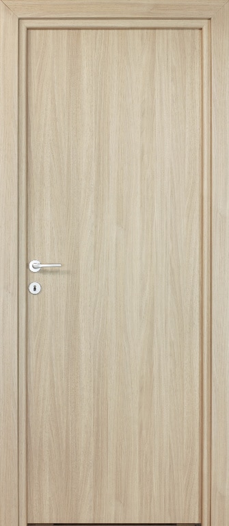 Usa interior Karpat, fara geam, reversibila, MDF, 68 x 203 cm, maro deschis