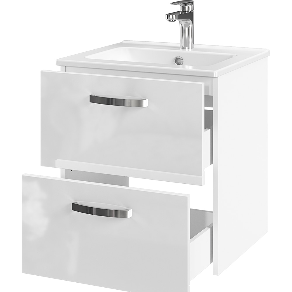 Masca lavoar Aruna, 50 x 45 x 55 cm, alb