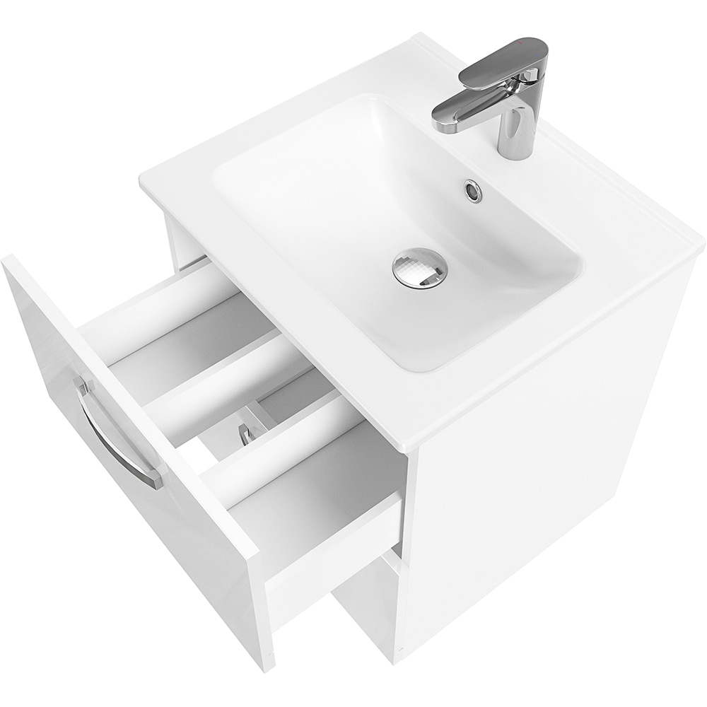 Masca lavoar Aruna, 50 x 45 x 55 cm, alb