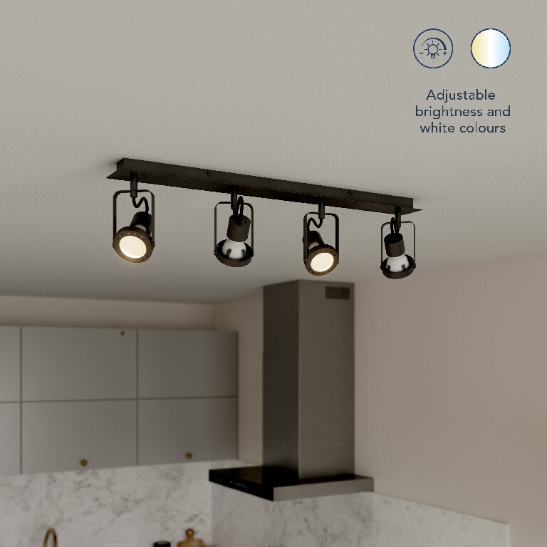 Bec LED, smart, GU10, RGB, 32 W, 350 lm • Jacobsen Myko