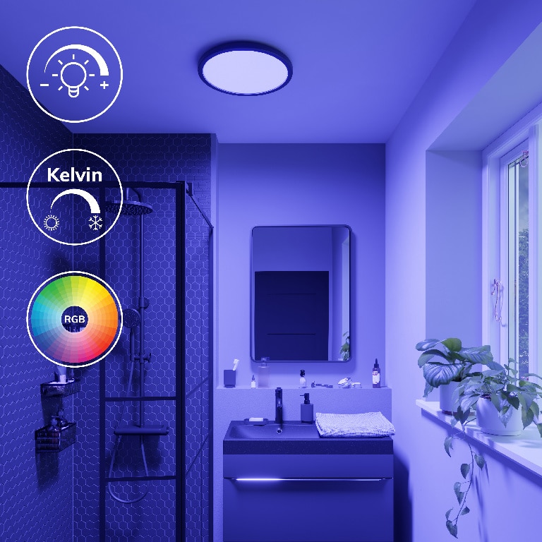 Spot LED, smart, negru, IP44  Jacobsen Myko