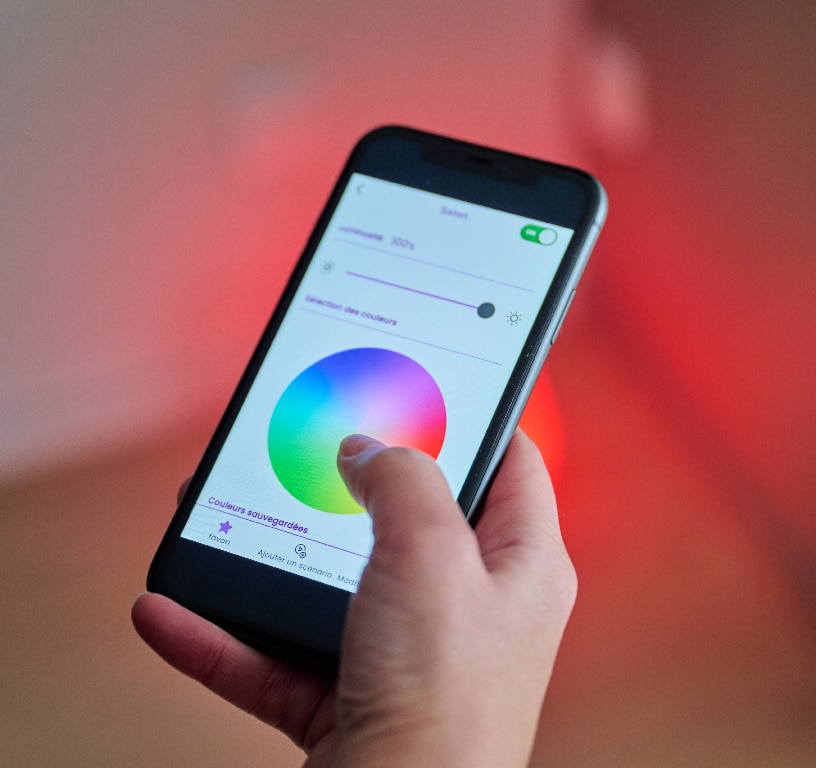 Spot LED, smart, negru, IP44  Jacobsen Myko