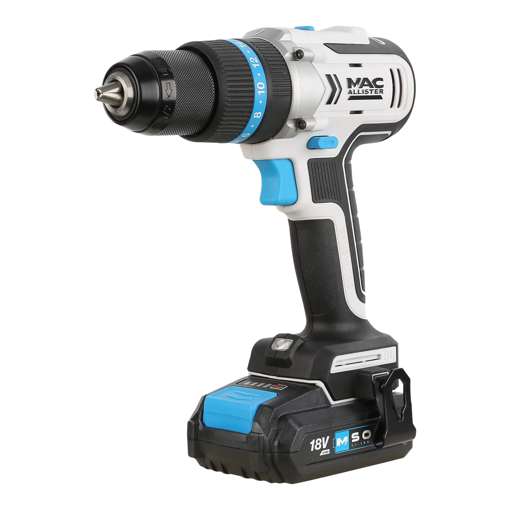Masina de gaurit si insurubat cu percutie, Acumulator, Mac Allister 