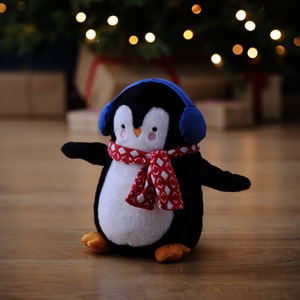 Animatie Pinguin Cantaret, 24 cm, multicolor