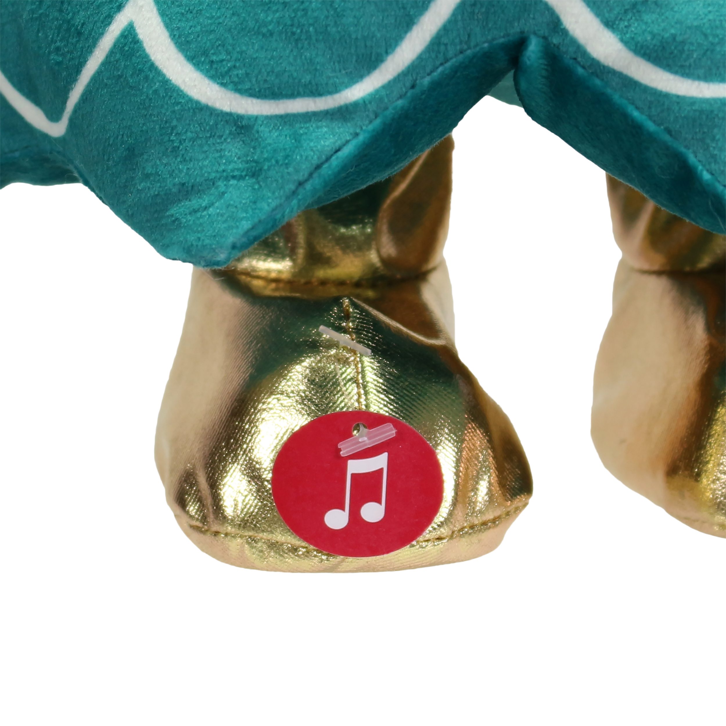 Figurina luminoasa Bradut dansator, 36 cm, multicolor