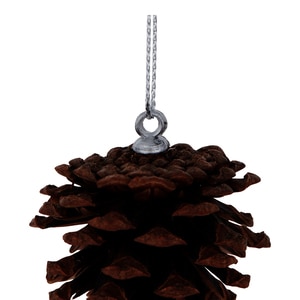 Set decoratiuni conuri de brad, 12 bucati