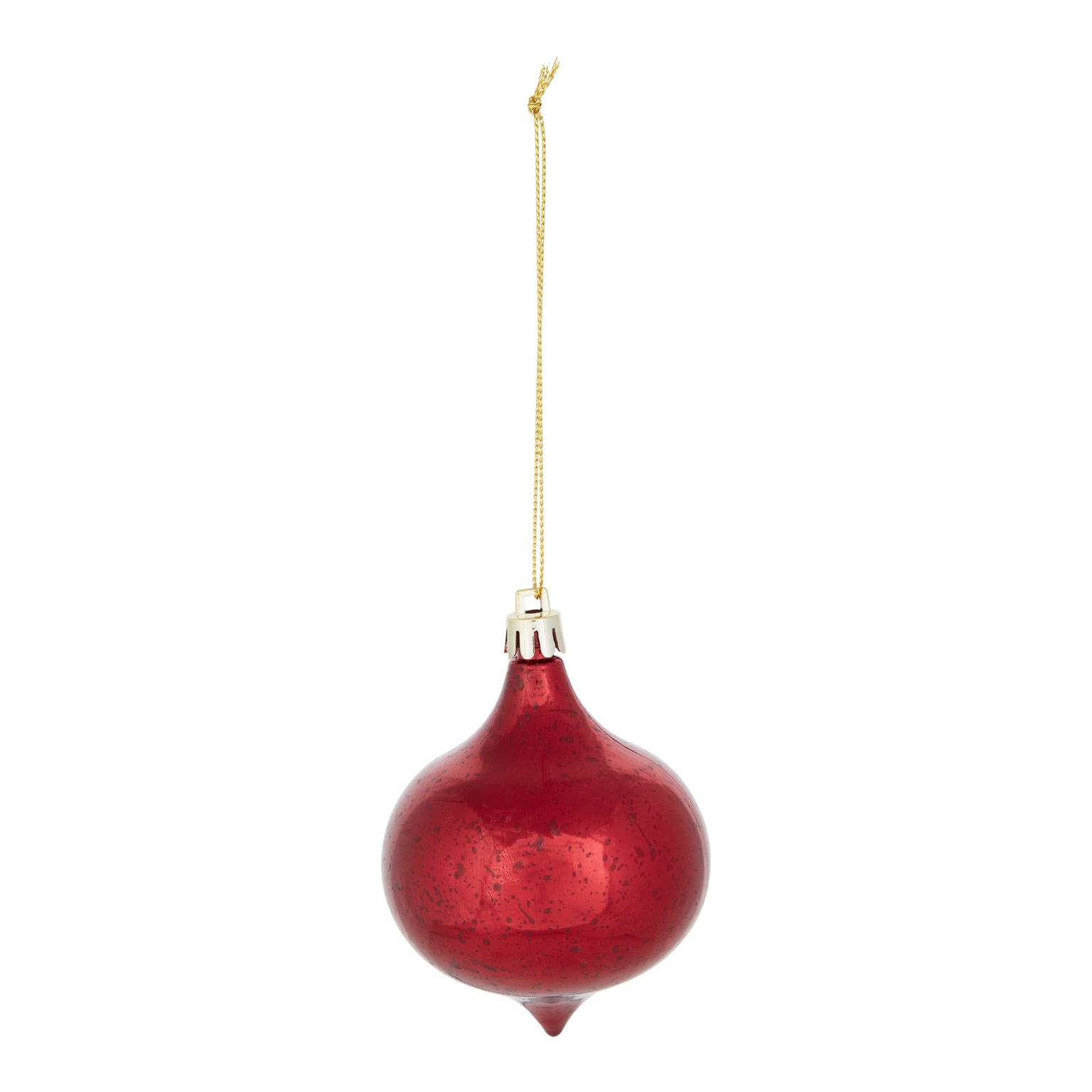 Set globuri de Craciun, 40 bucati, rosu