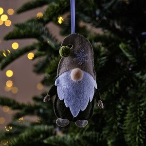 Decoratiune Gnok, 12.8 cm, verde