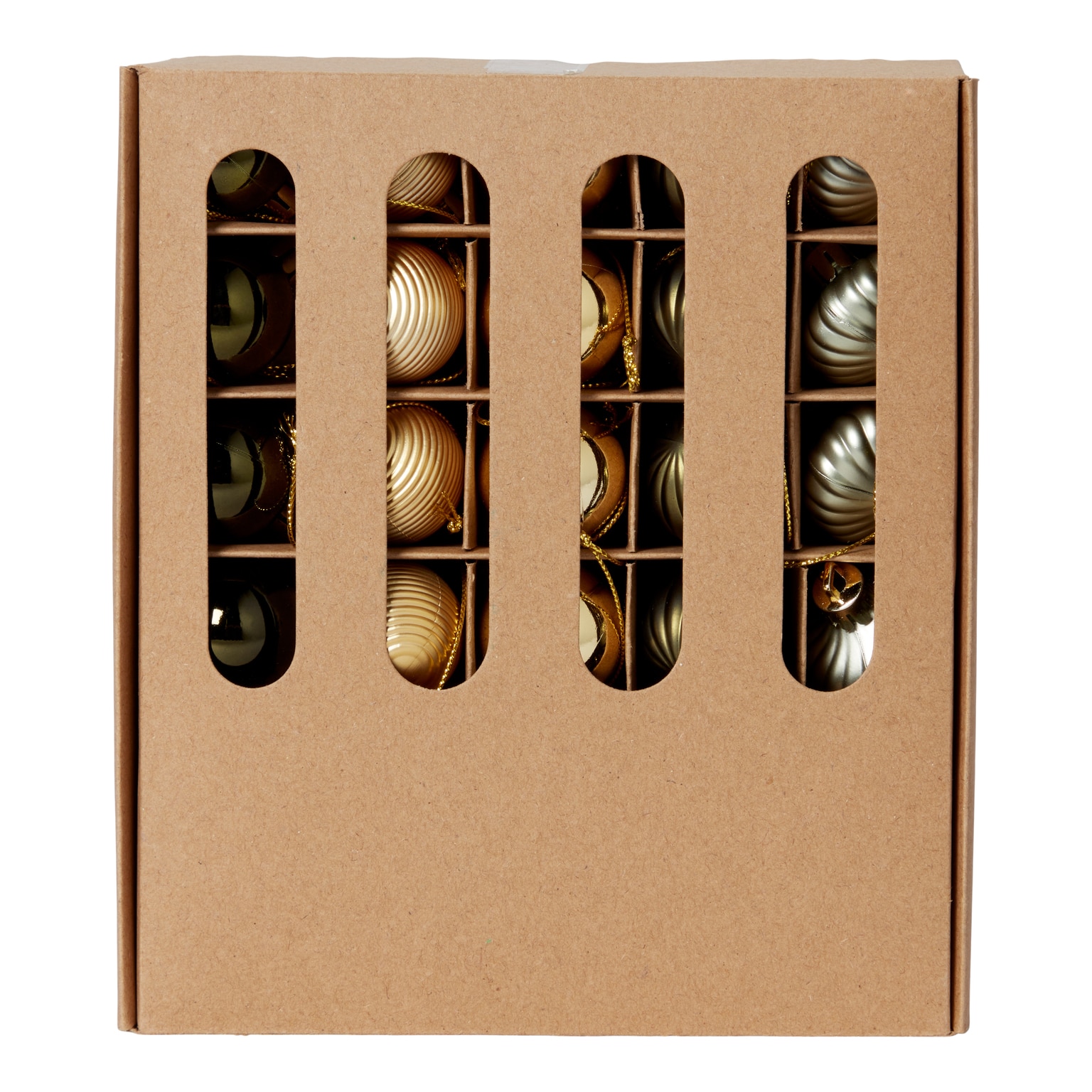 Set globuri, 30 piese, multicolor