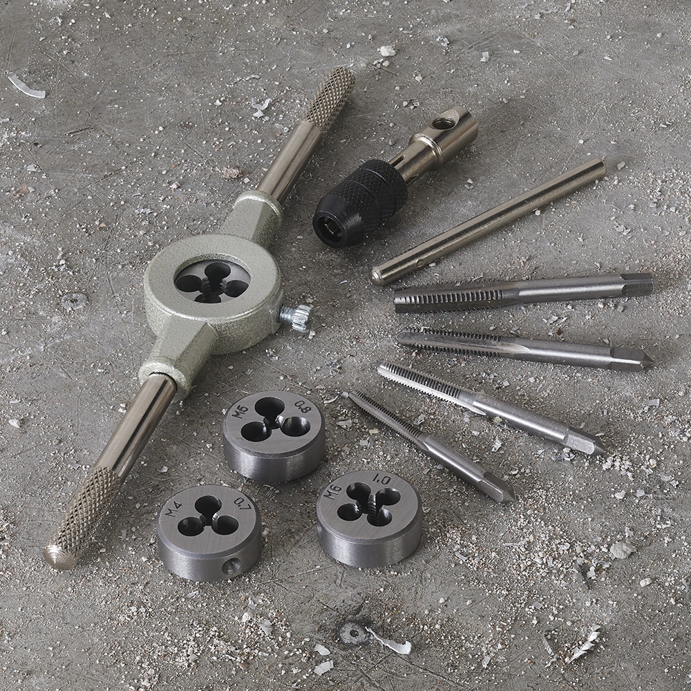 Filiere si tarozi FORGE STEEL, otel, 10buc