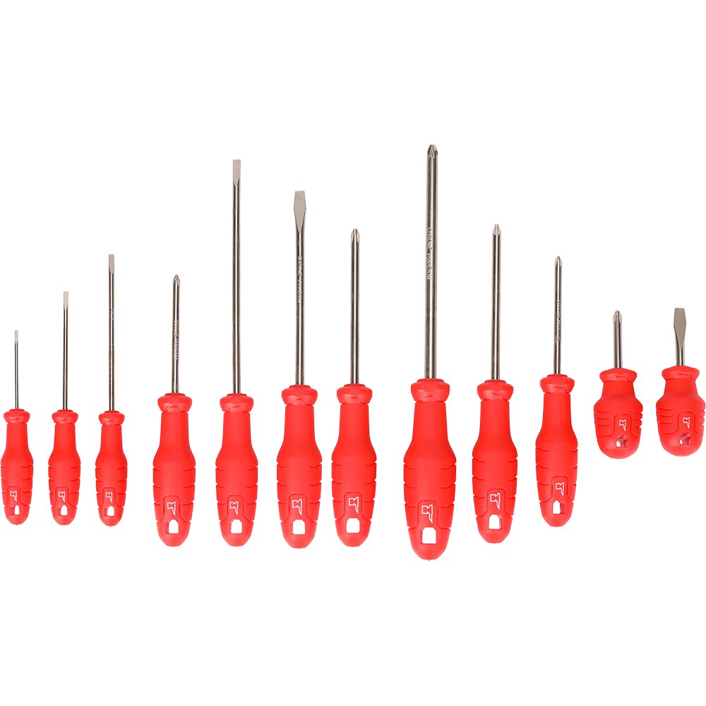 Surubelnite FORGE STEEL, otel, 6 x SL, 6 x PZ, 12buc