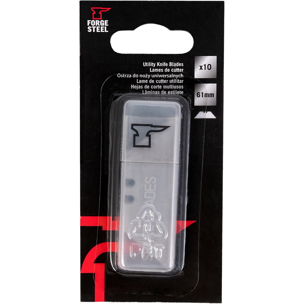 Lame cutter utilitar FORGE STEEL, 18mm, 10buc