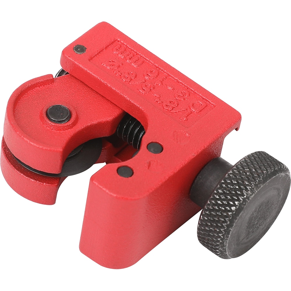 Taietor tevi cupru FORGE STEEL, 15 x 35mm, otel, negru-rosu