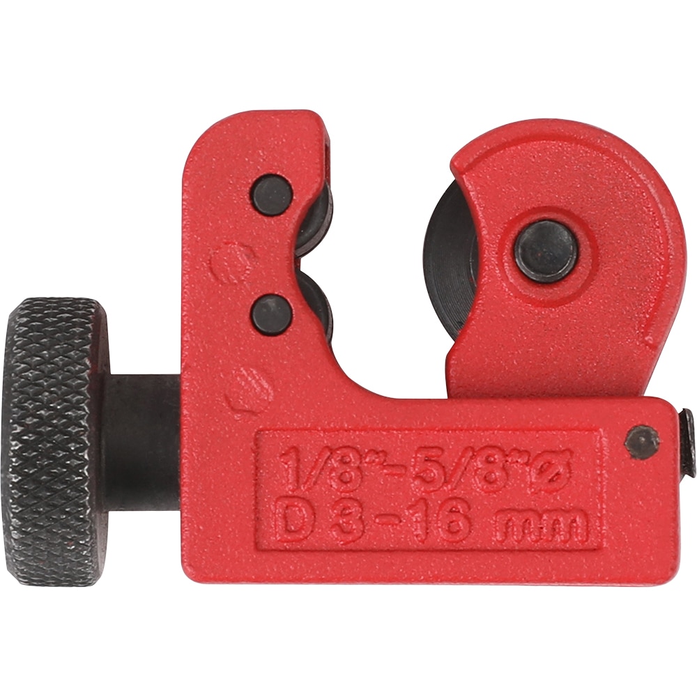 Taietor tevi cupru FORGE STEEL, 15 x 35mm, otel, negru-rosu