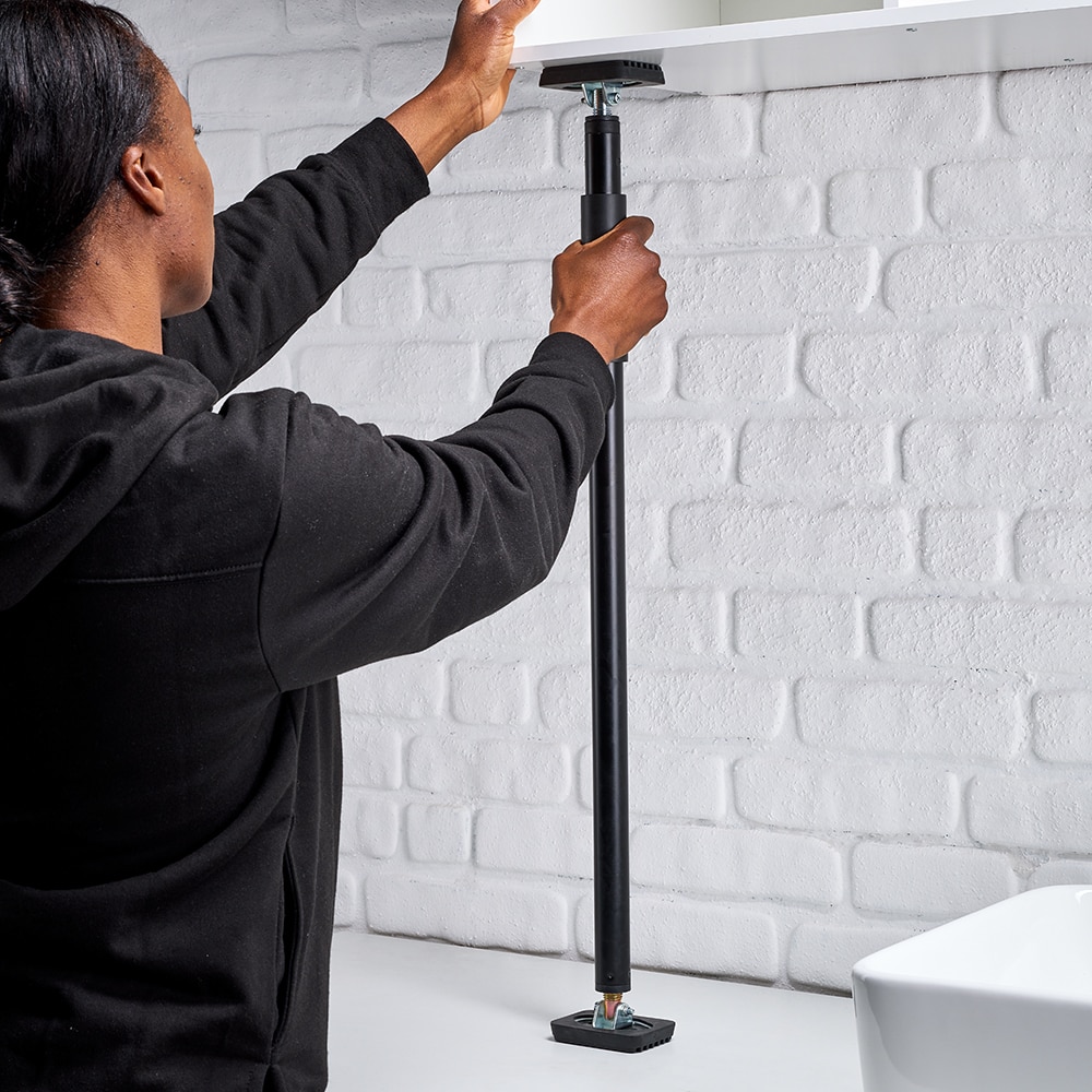 Suport telescopic FORGE STEEL, 75 - 125cm, negru