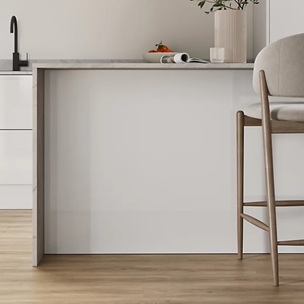 Panou insula GOODHOME Ashmead, 89 x 200 cm, bej mat