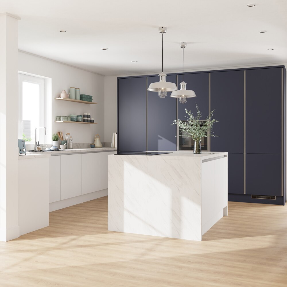 Front usa GOODHOME Stevia, MDF, 60 x 63 x 1.8 cm, alb