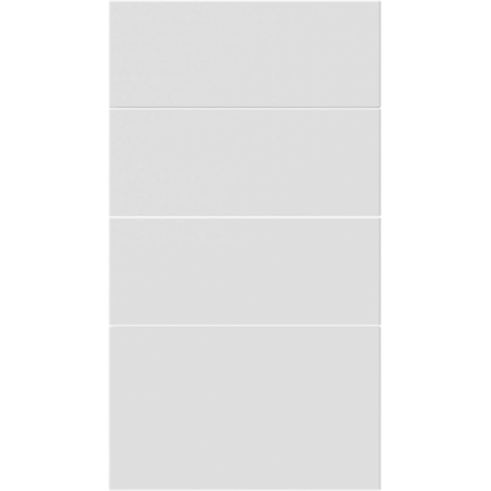 Front usa 4 sertare GoodHome Stevia, 40 x 72 cm, alb mat